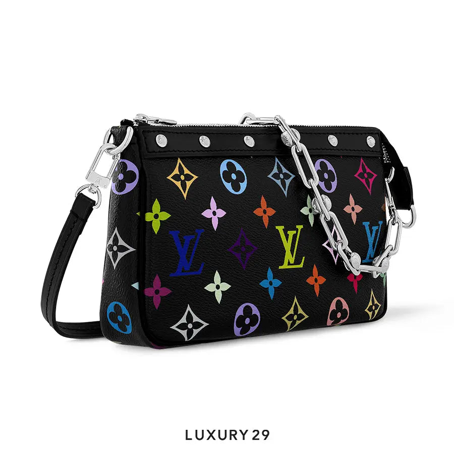 Louis Vuitton LV x TM Pochette Accessoires Multicolore Noir LOUIS VUITTON