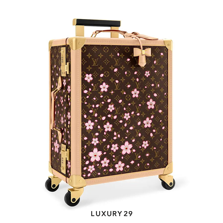 Louis Vuitton LV x TM Rolling Trunk Bag Brown LOUIS VUITTON