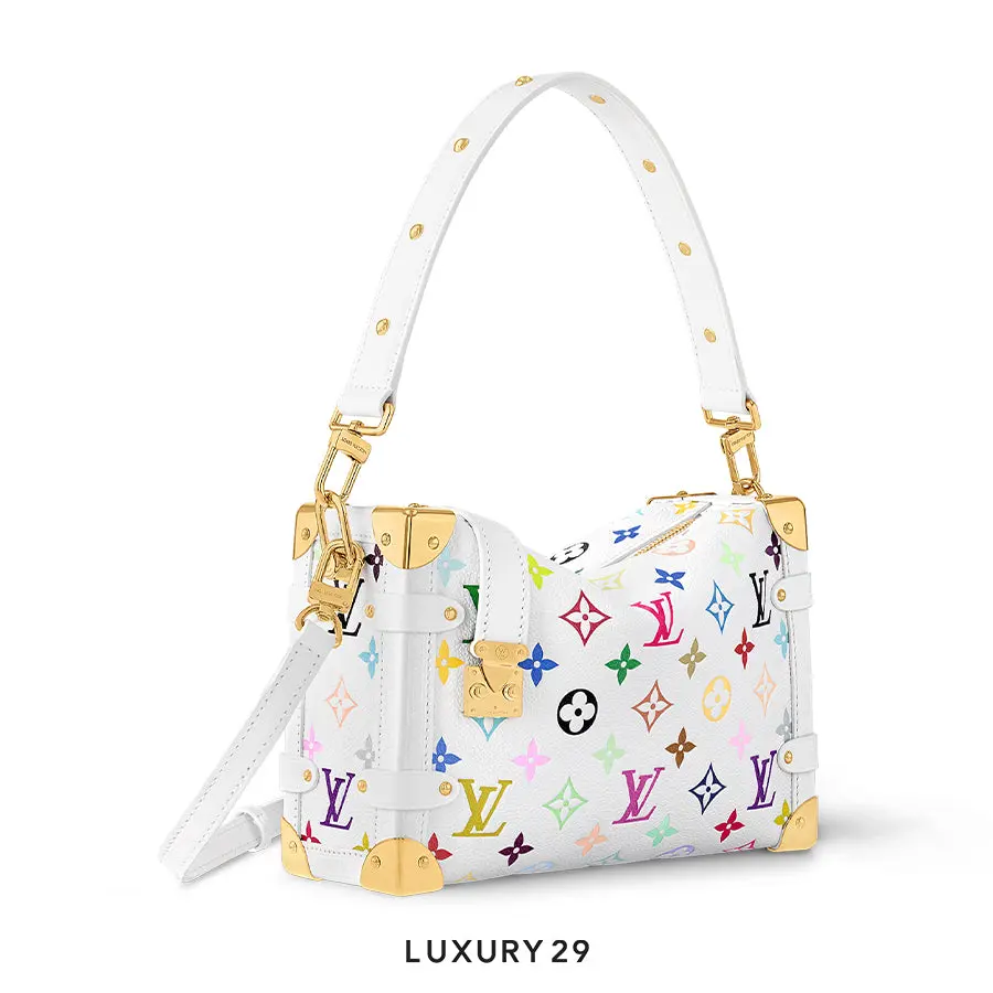 Louis Vuitton LV x TM Side Trunk MM White LOUIS VUITTON Luxury29