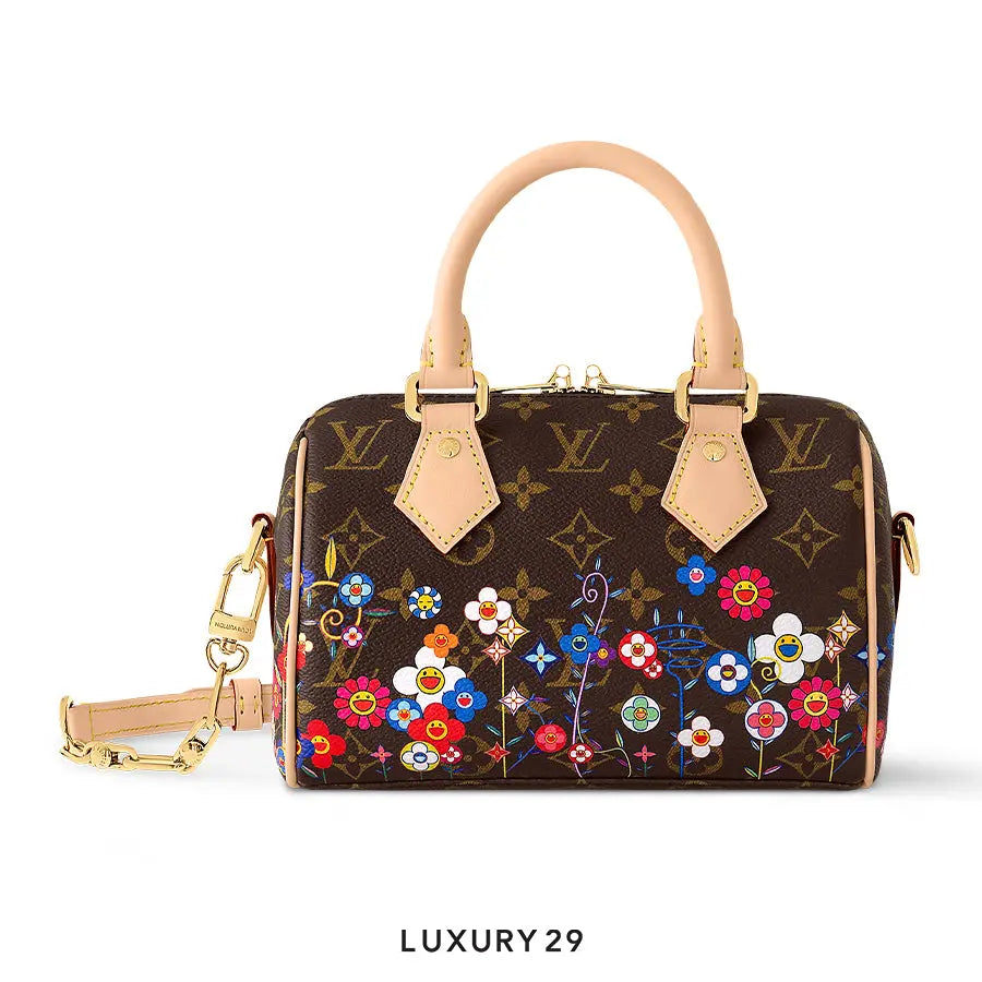 Louis Vuitton LV x TM Speedy Bandouliere 20 Monogram coated canvas