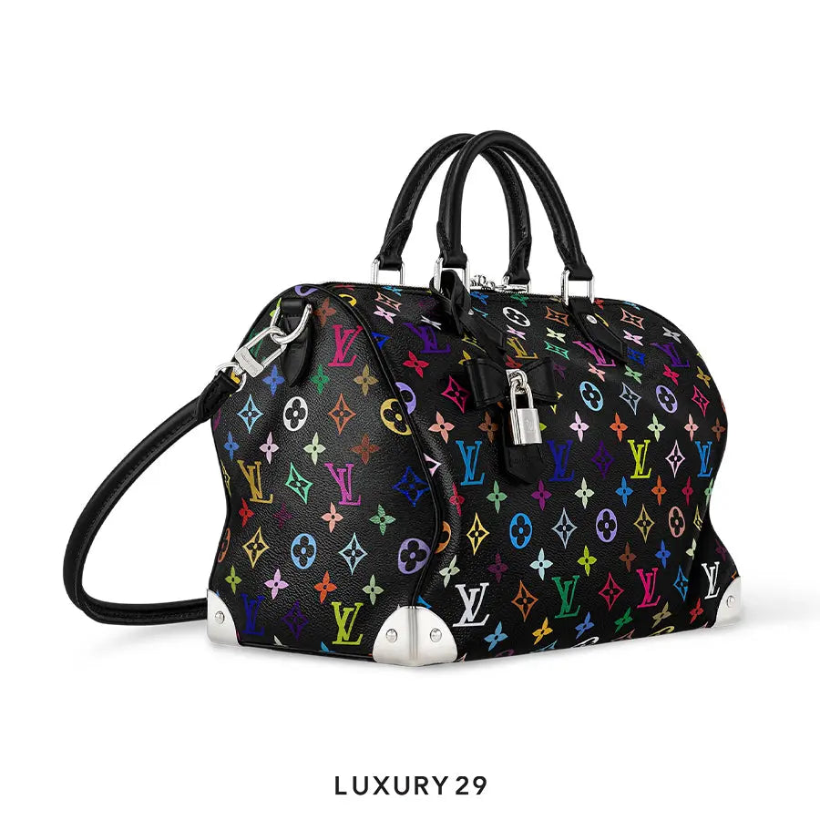 Louis Vuitton LV x TM Speedy Soft 30 Monogram coated canvas  Multicolored LOUIS VUITTON