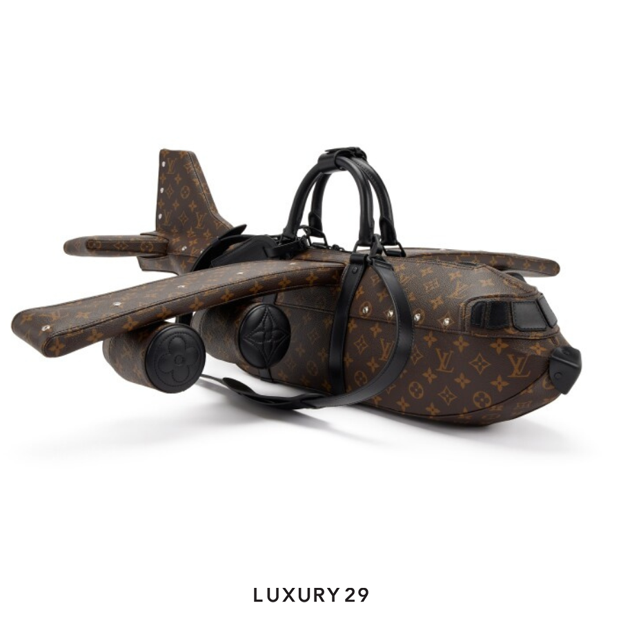 Louis Vuitton Limited Edition Airplane Bag Monogram Brown LOUIS VUITTON