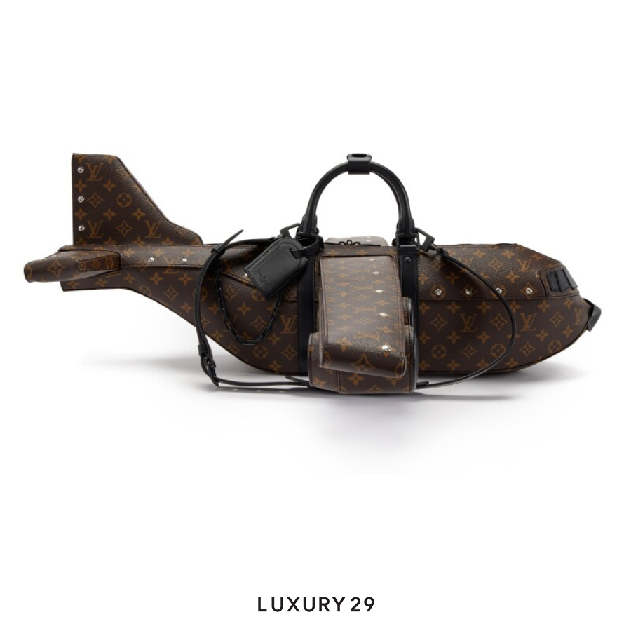 Louis Vuitton Limited Edition Airplane Bag Monogram Brown LOUIS VUITTON