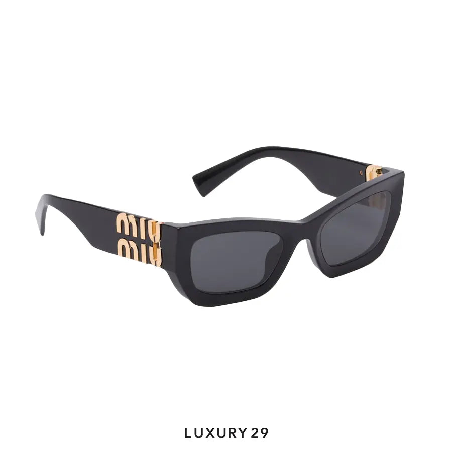 Miu Miu Glimpse Sunglasses Slate Gray Lenses MIU MIU