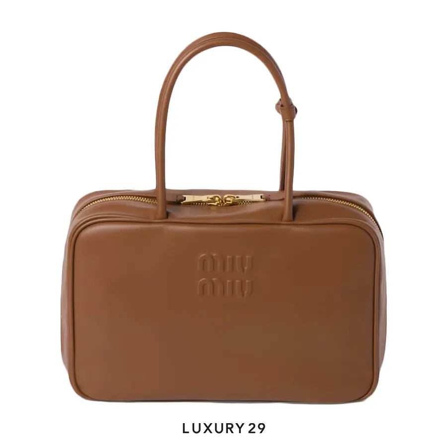 Miu Miu Leather Beau bag trick In Radica