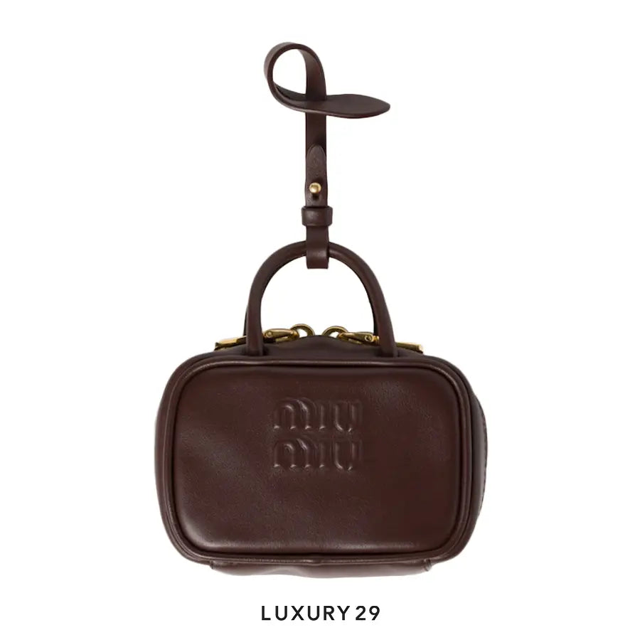Miu Miu Leather Trick In Radica