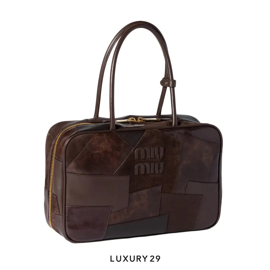 Miu Miu Leather patchwork Beau bag Radica MIU MIU