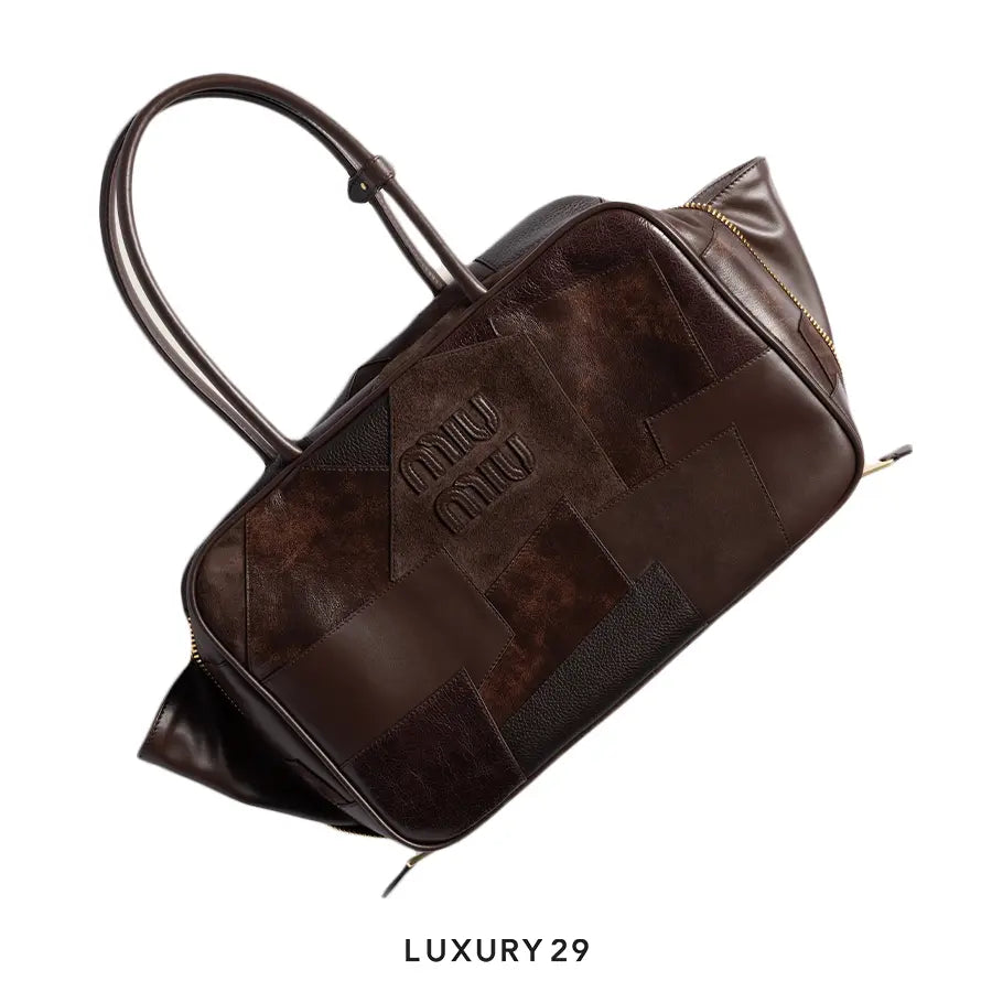 Miu Miu Leather patchwork Beau bag Radica MIU MIU