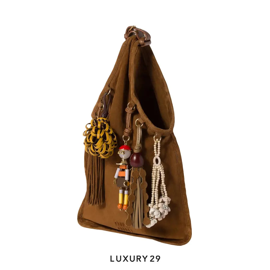 Miu Miu Suede bag with trick Oak MIU MIU