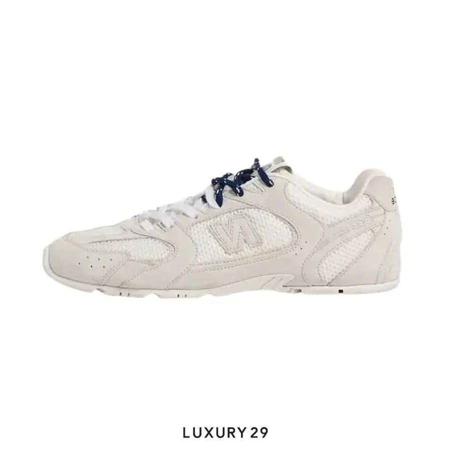 Miu Miu X New Balance 530 SL suede and mesh sneakers White MIU MIU