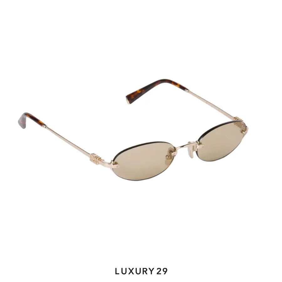Miu Miu logo sunglasses Chamomile colored lenses MIU MIU Luxury29