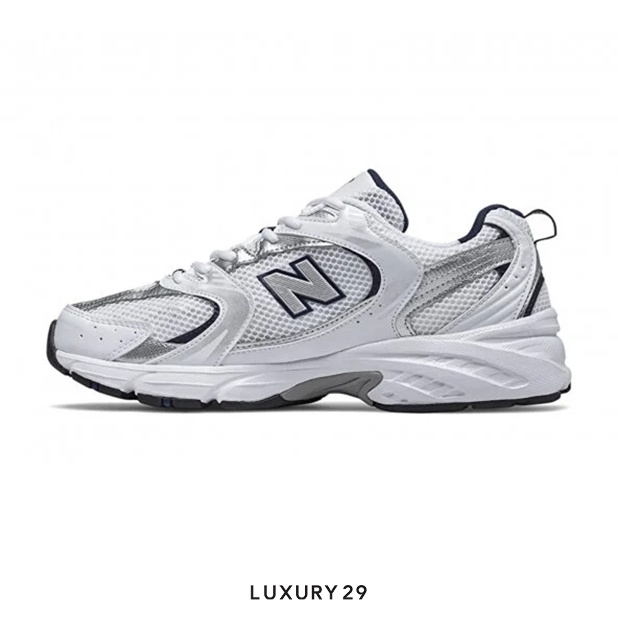 New Balance 530 White Silver Navy(M) NEW BALANCE Luxury29