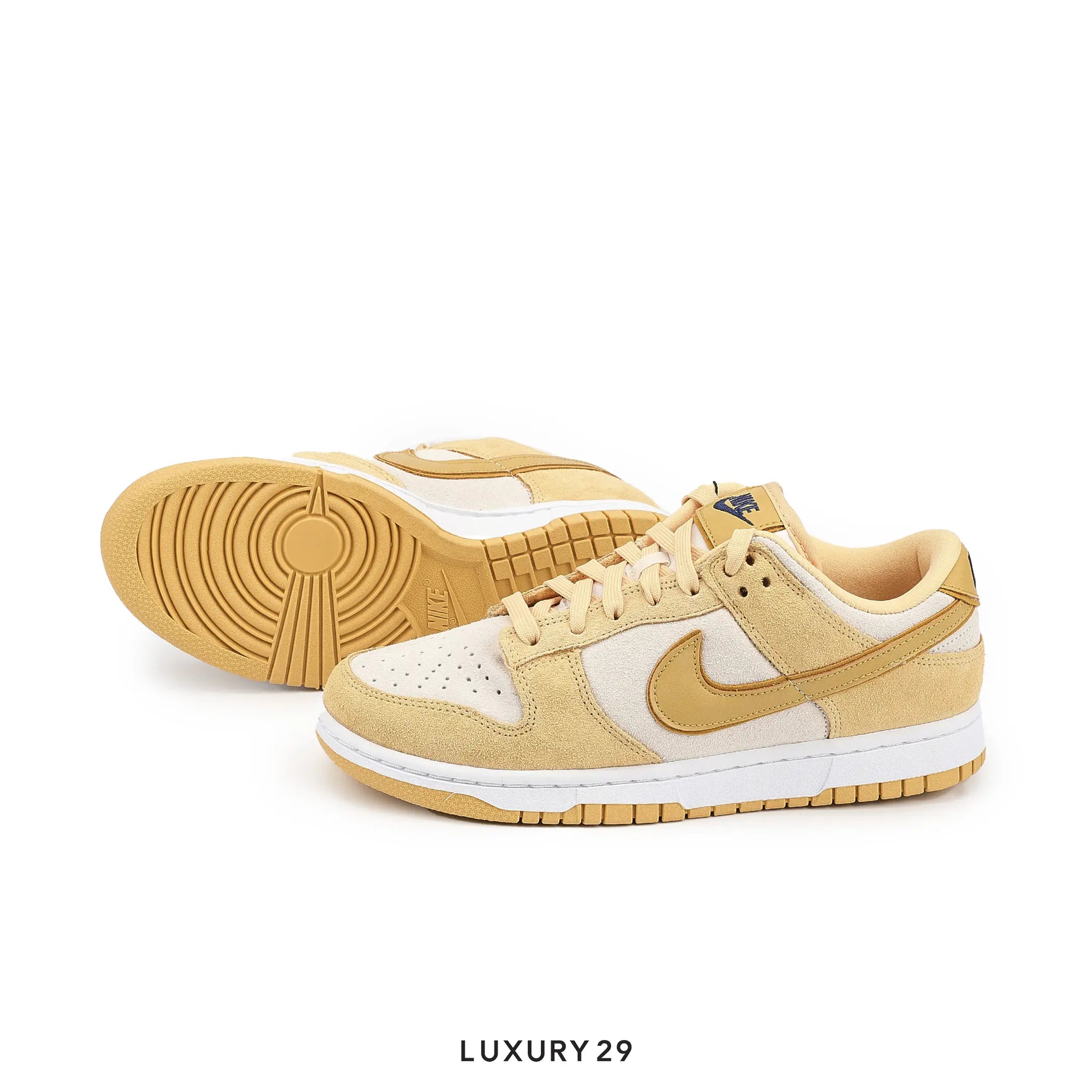 Nike Dunk Low Celestial Gold Suede (Women's)(W) NIKE Luxury29