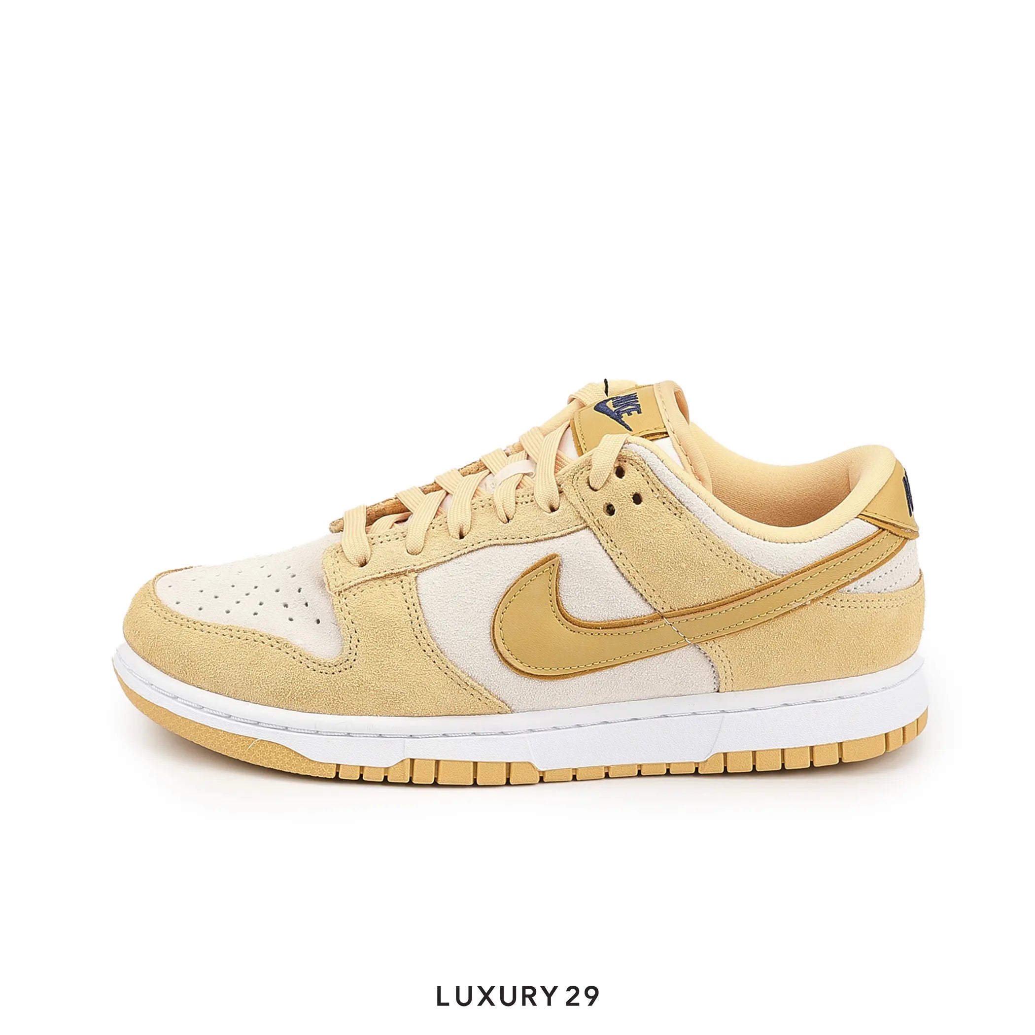 Nike Dunk Low Celestial Gold Suede (Women's)(W) NIKE Luxury29