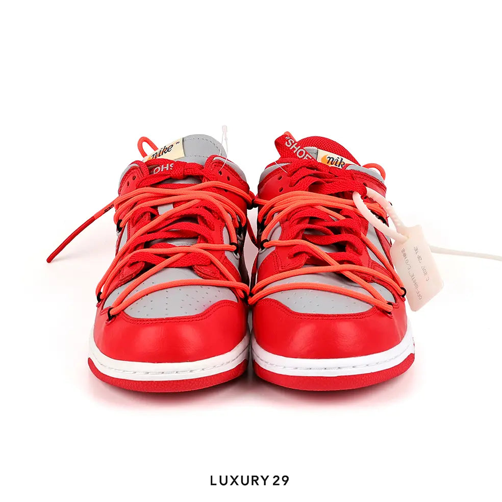 Nike Dunk Low Off-White University Red(M) NIKE Luxury29