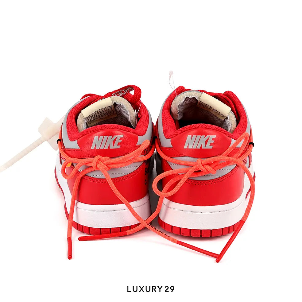 Nike Dunk Low Off-White University Red(M) NIKE Luxury29