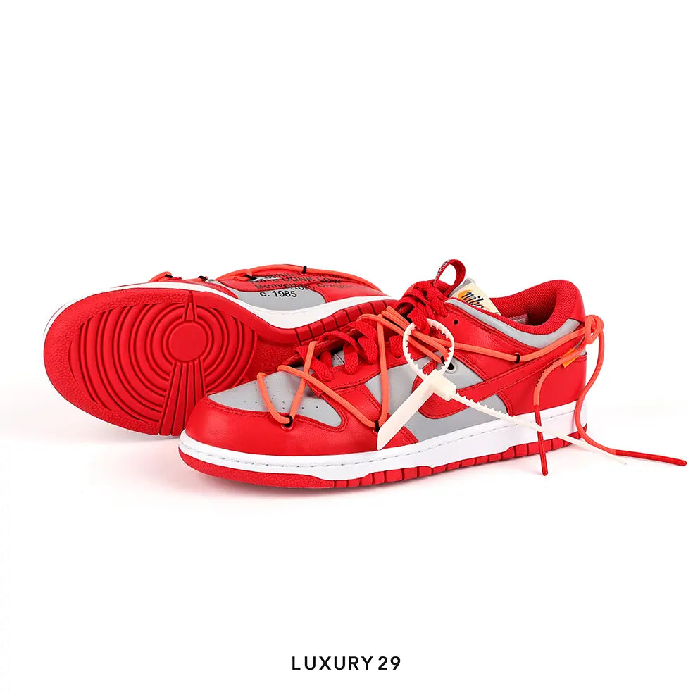 Nike Dunk Low Off-White University Red(M) NIKE Luxury29