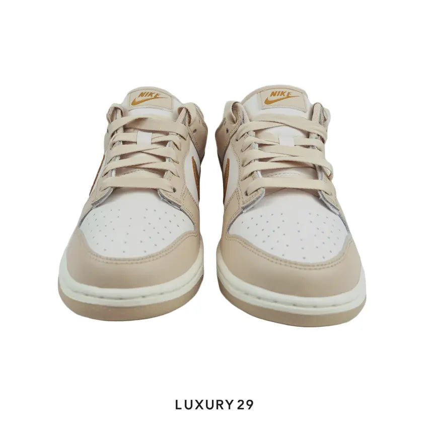 Nike Dunk Low Phantom Metallic Gold (Women's)(W) NIKE Luxury29
