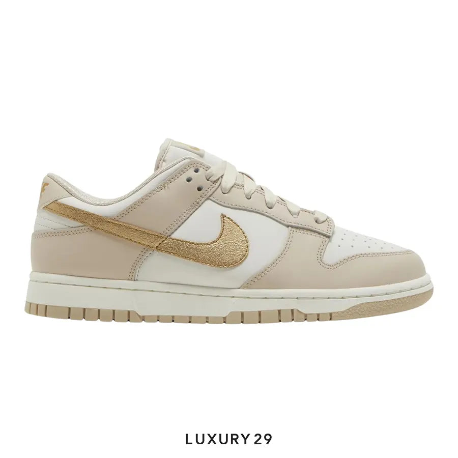 Nike Dunk Low Phantom Metallic Gold (Women's)(W) NIKE Luxury29
