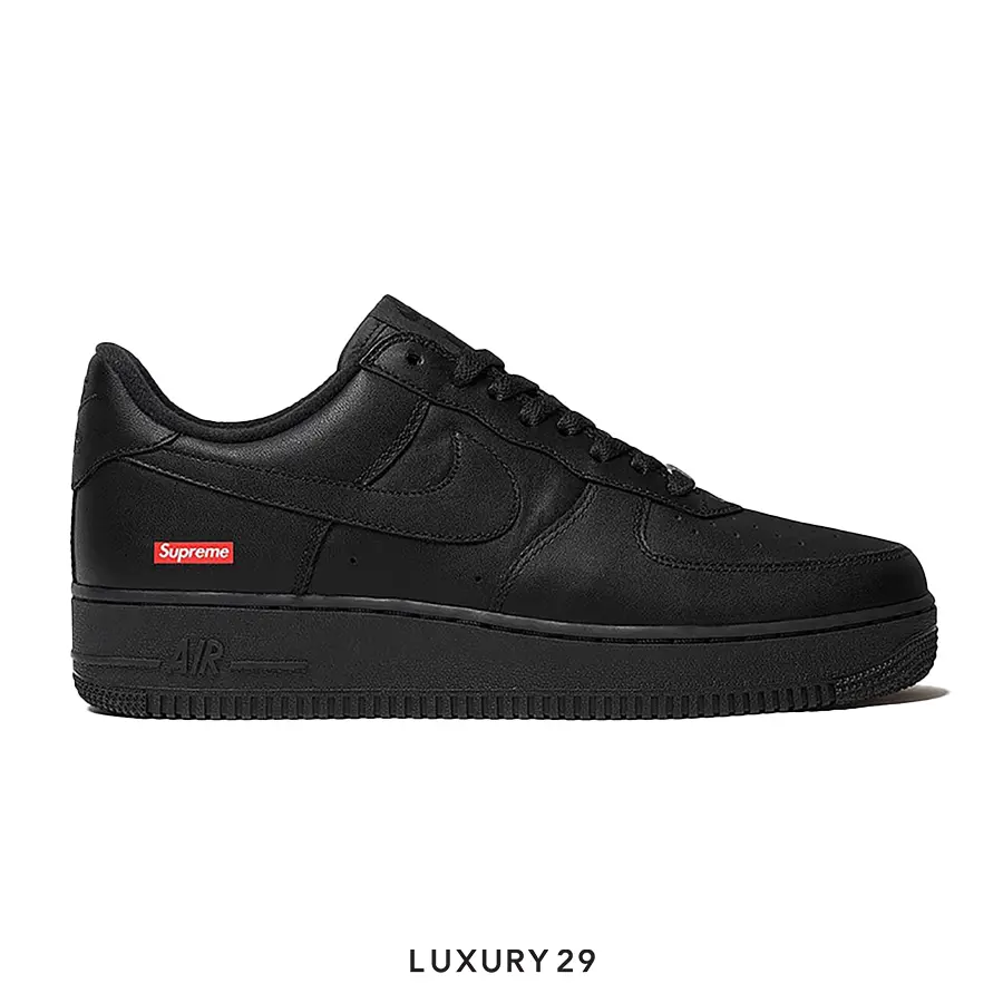 Nike Air Force 1 Low Supreme Black NIKE Luxury29