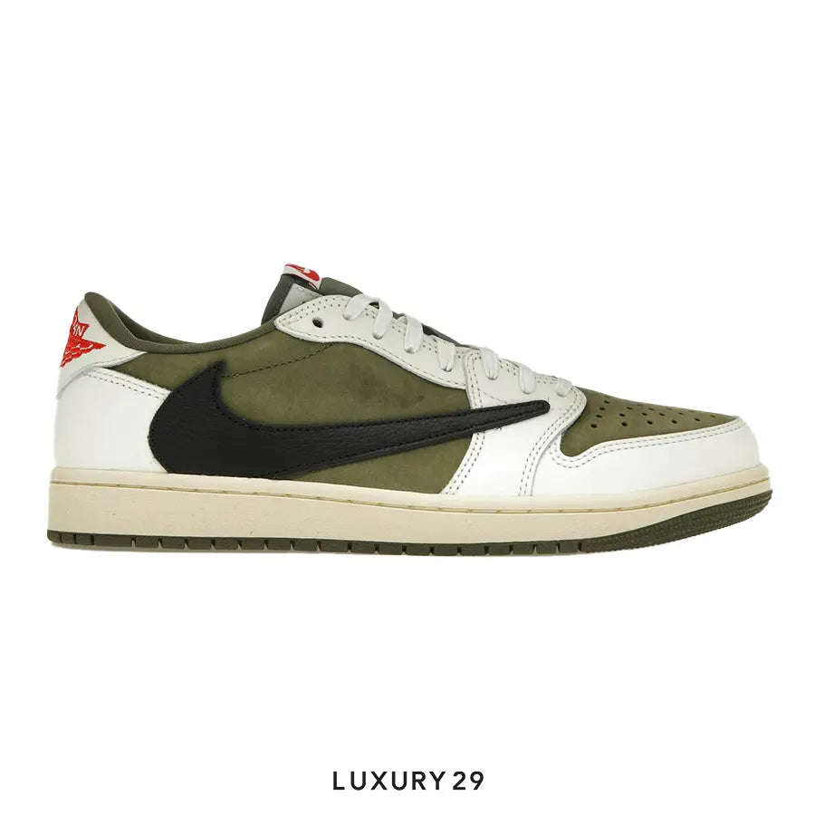 Nike Air Jordan 1 Retro Low OG SP X Travis Scott Medium Olive(M) NIKE Luxury29