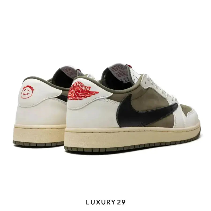 Nike Jordan 1 Retro Low OG SP Travis Scott Olive (Women's) NIKE