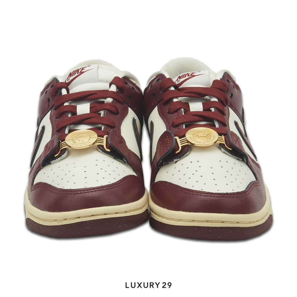 Nike Dunk Low SE Just Do It Sail Team Red (Women's)(W) NIKE Luxury29