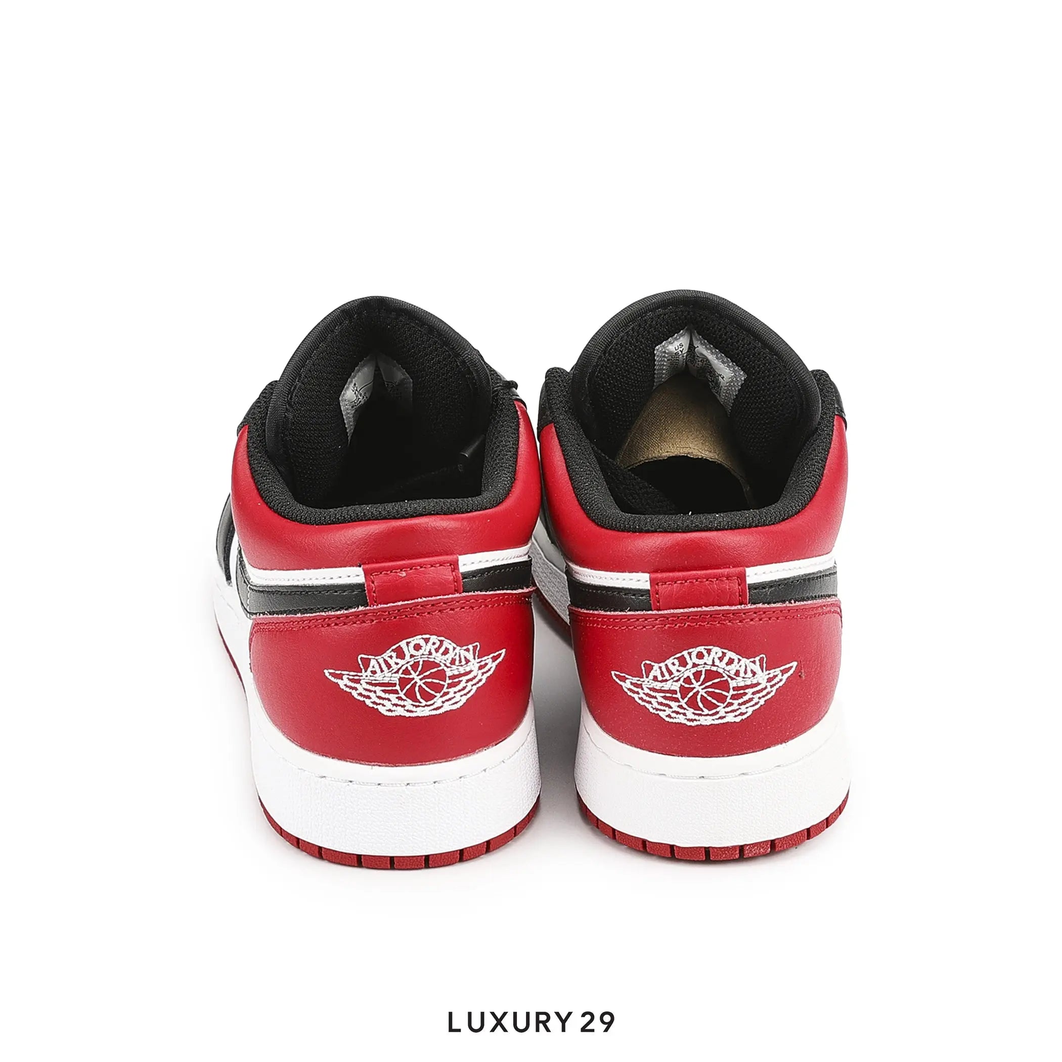 Nike Jordan 1 Low Bred Toe (GS) NIKE