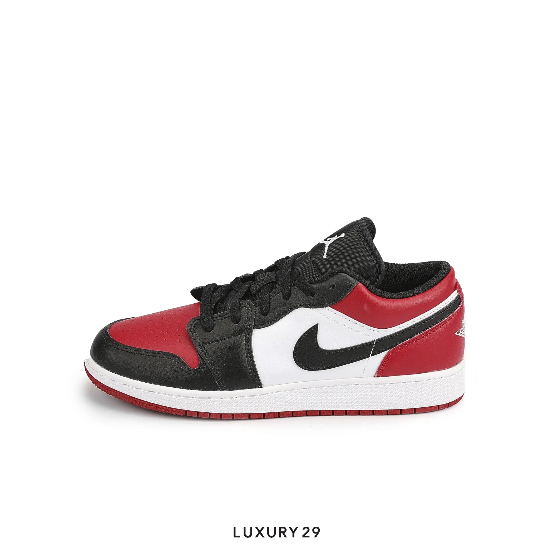Nike Jordan 1 Low Bred Toe (GS) NIKE
