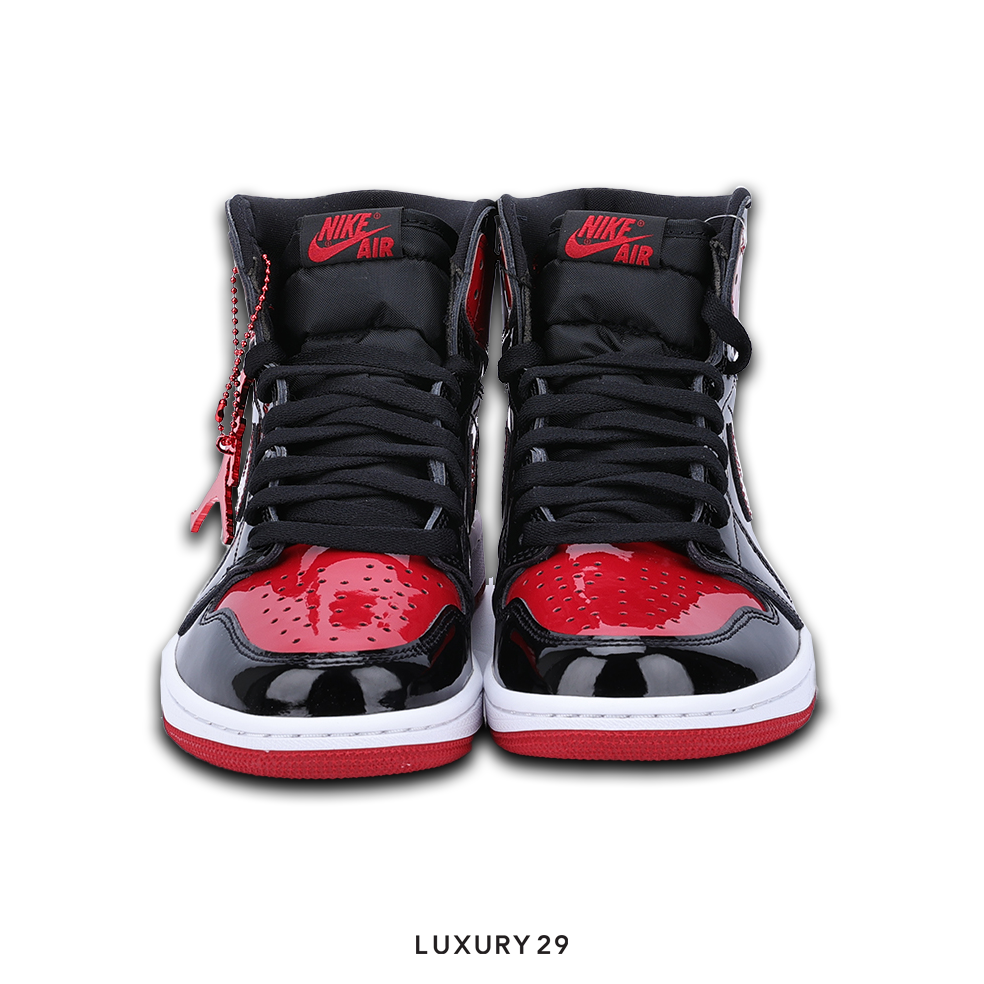 Nike Jordan 1 Retro High OG Patent Bred NIKE