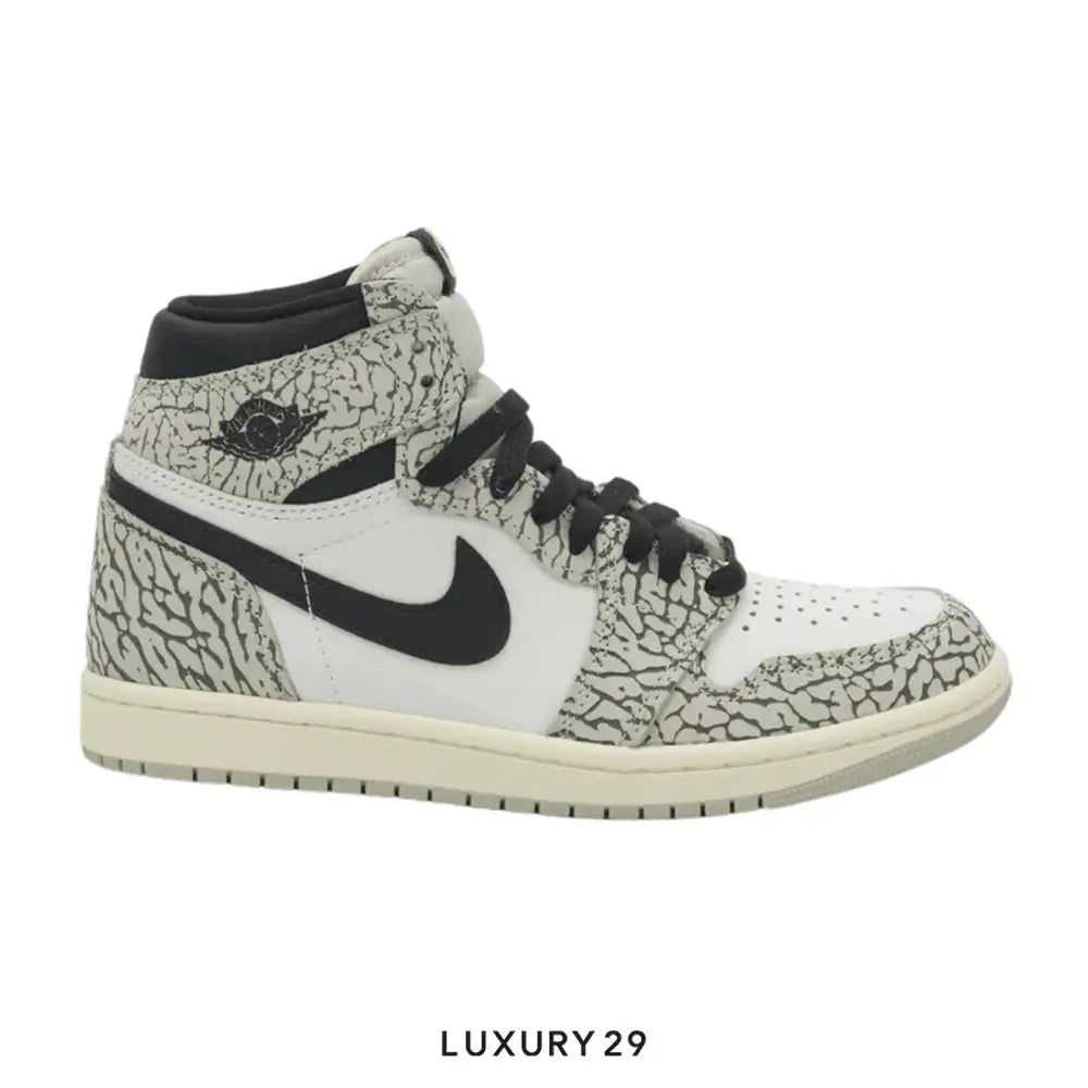 Nike Jordan 1 Retro High OG White Cement (GS) (2023)(M)