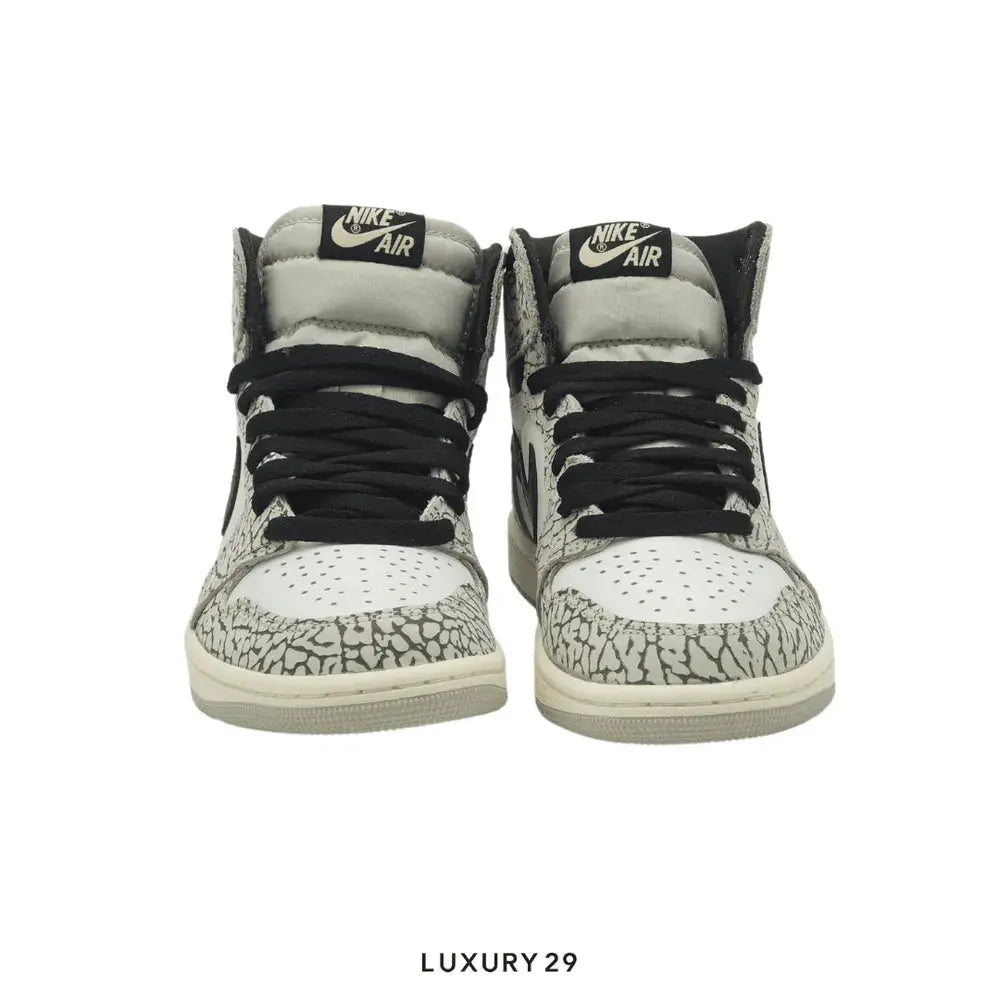 Nike Jordan 1 Retro High OG White Cement (GS) (2023)(M) NIKE