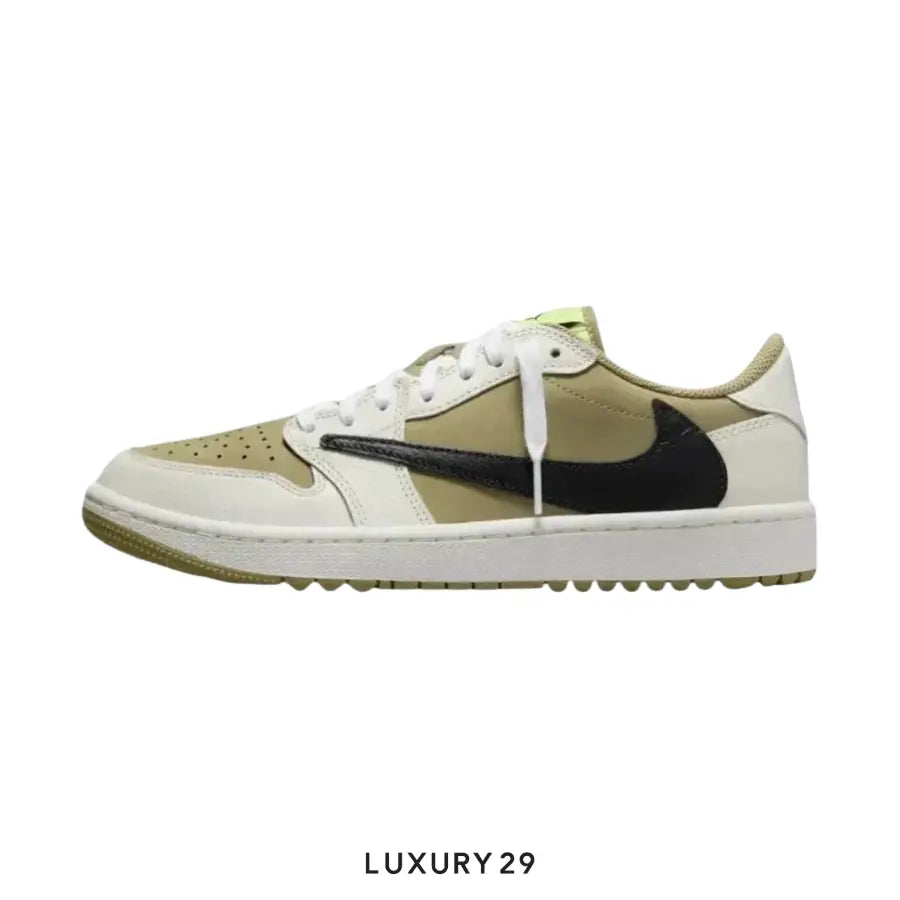 Nike Jordan 1 Retro Low Golf Travis Scott Neutral Olive(M) NIKE