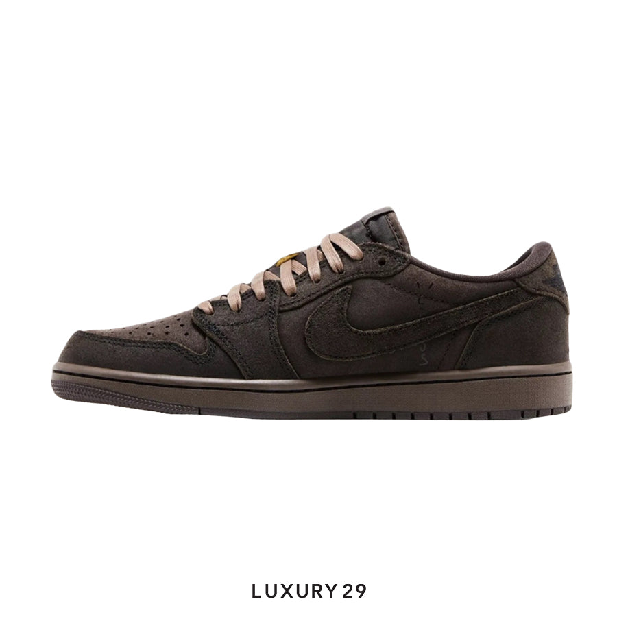 Nike Jordan 1 Retro Low OG SP Travis Scott Velvet Brown (M) NIKE
