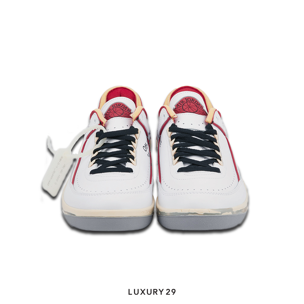 Nike Jordan 2 Retro Low SP Off-White White Red NIKE