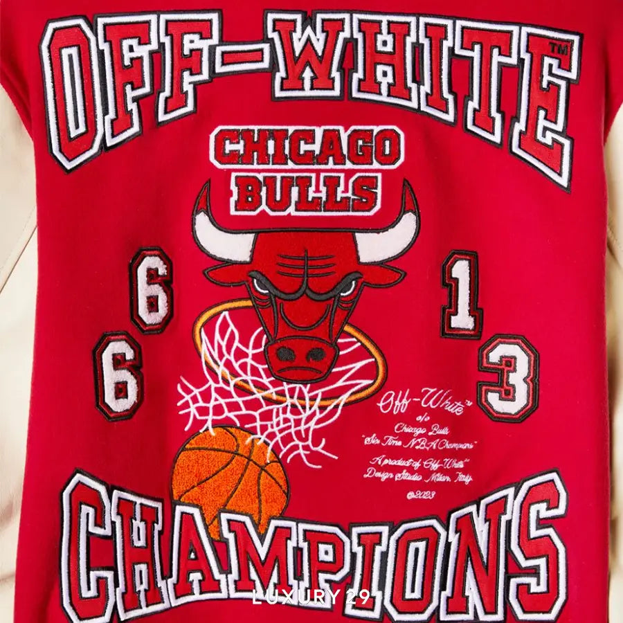 Off-White C/O Chicago Bulls Red Varsity OFF-WHITE