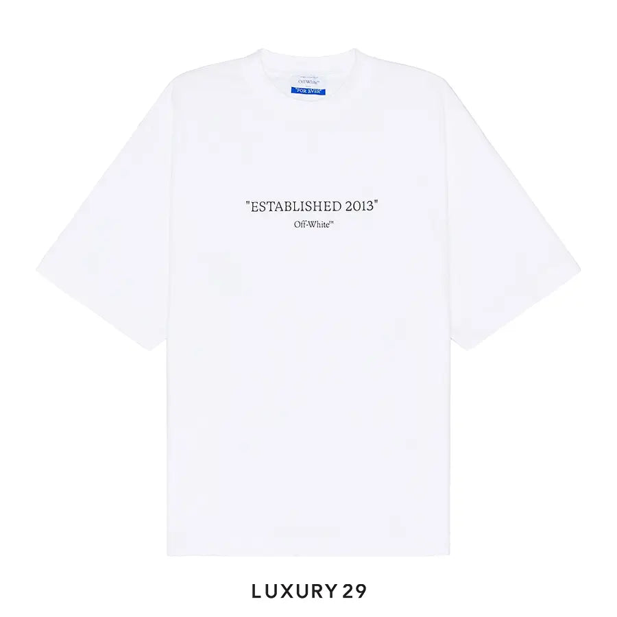 Off-White Cotton Est' 13 Tee OFF-WHITE Luxury29