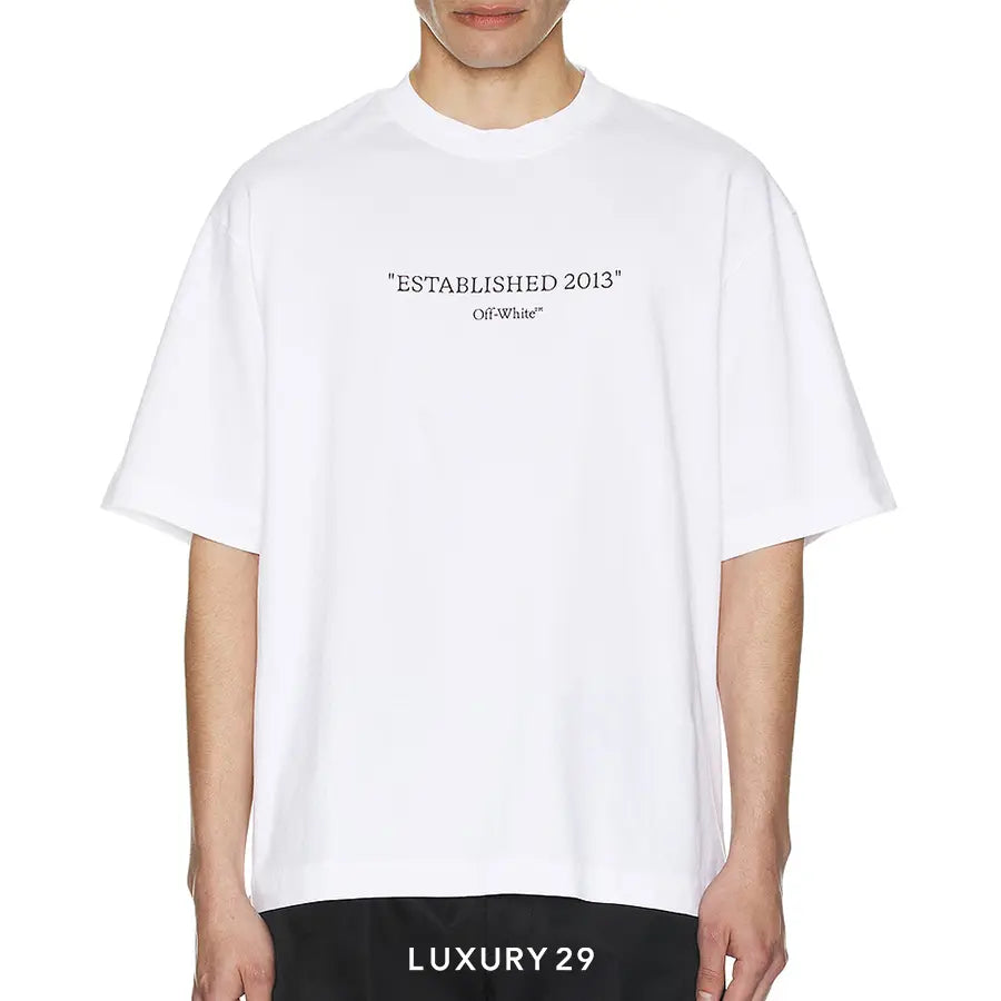 Off-White Cotton Est' 13 Tee OFF-WHITE Luxury29