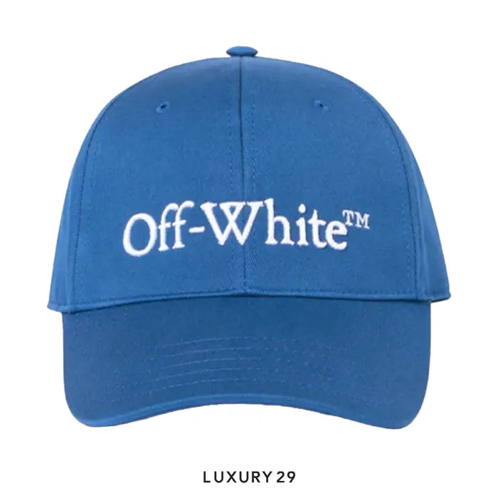 Off-White Drill Logo Bookish Baseball Cap 'Nautical Blue/White'