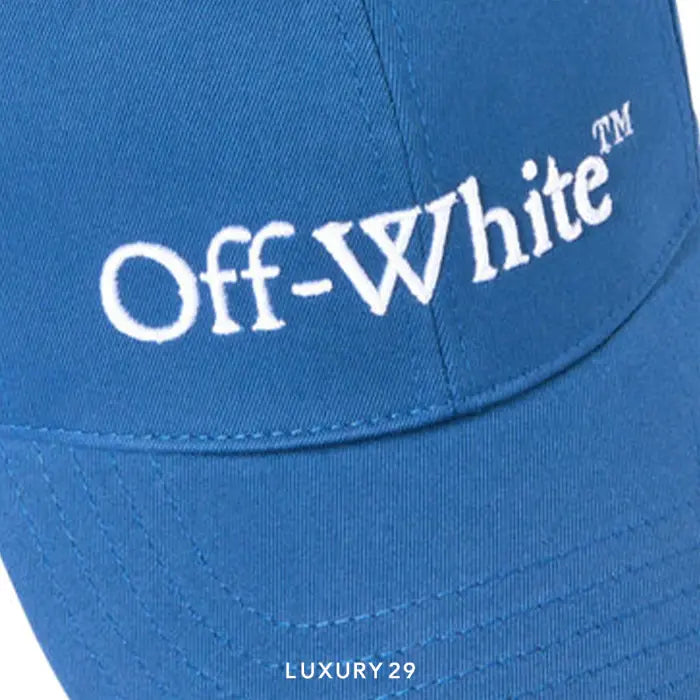 Off-White Drill Logo Bookish Baseball Cap 'Nautical Blue/White' OFF-WHITE