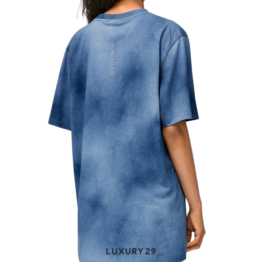 On x Loewe Active T-shirt in technical jersey Blue/Multicolor ON