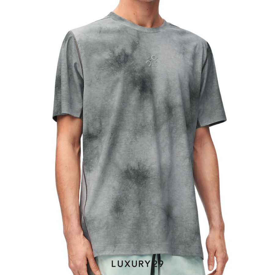 On x Loewe Active T-shirt in technical jersey Grey/Multicolour ON