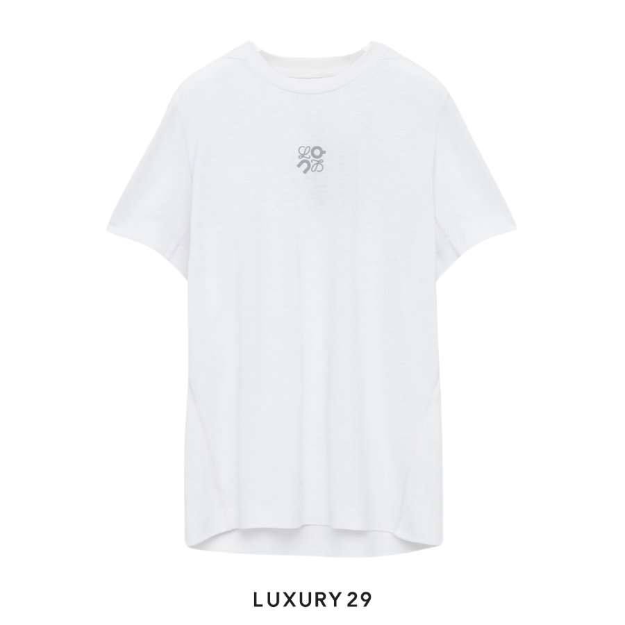 On x Loewe Active T-shirt in technical jersey White ON