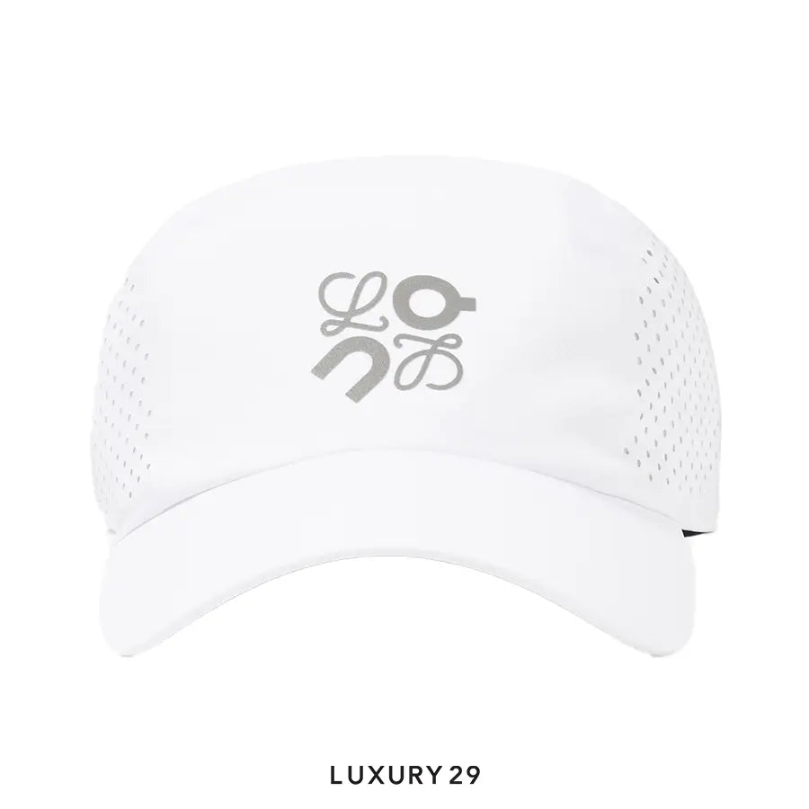 On x Loewe Cap in technical shell White