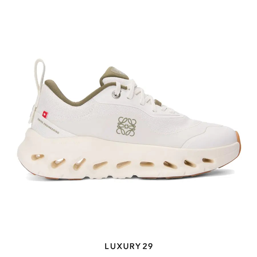 On x Loewe Cloudtilt 2.0 sneaker White/Khaki Green(W)