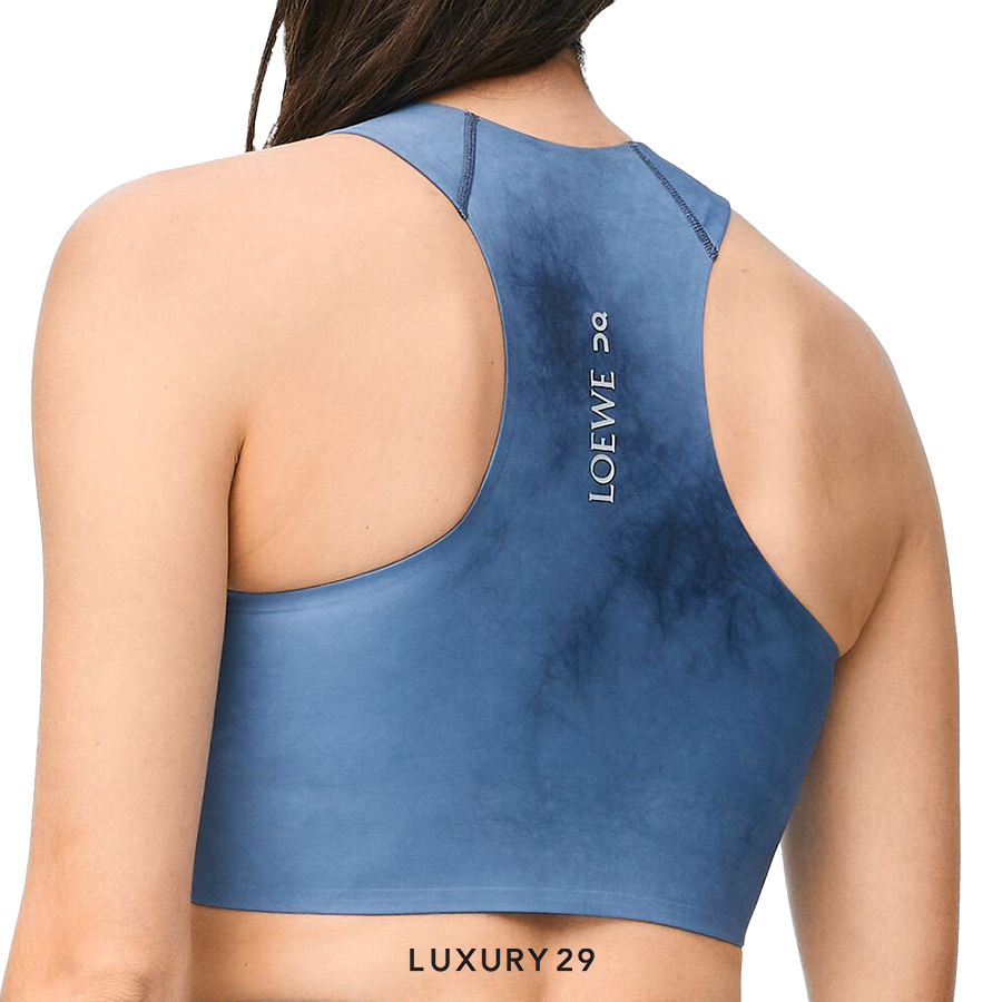 On x Loewe Performance top in technical jersey Blue/Multicolor ON