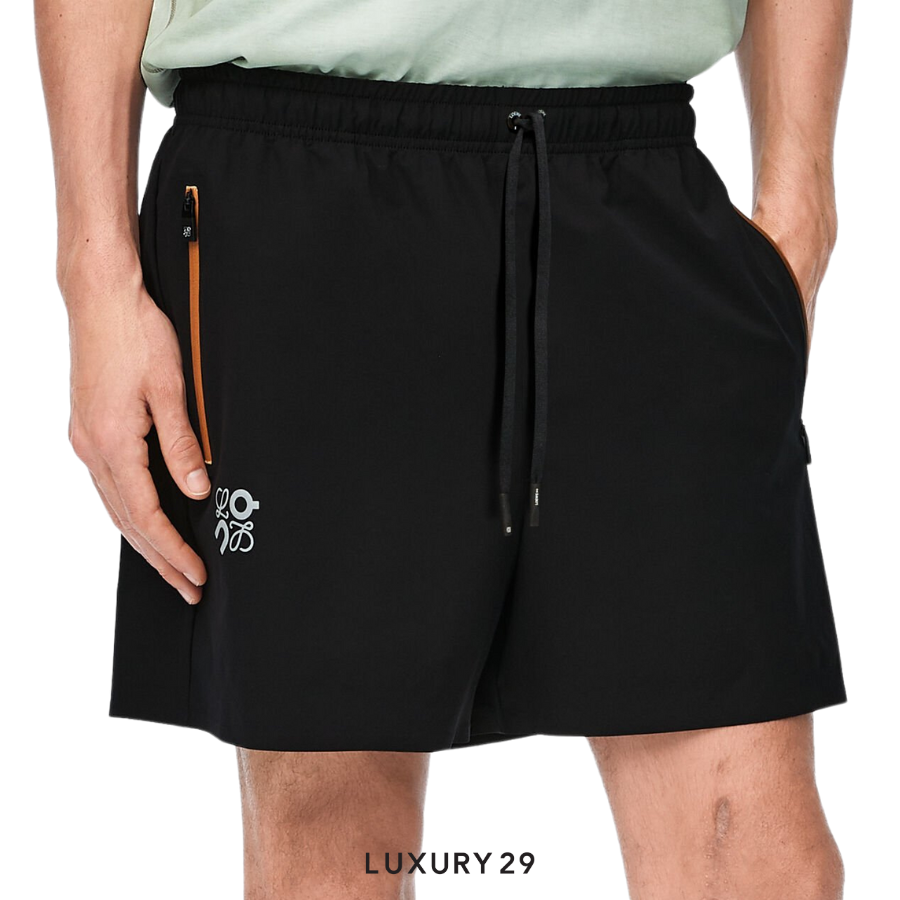 On x Loewe Shorts in technical shell Black ON