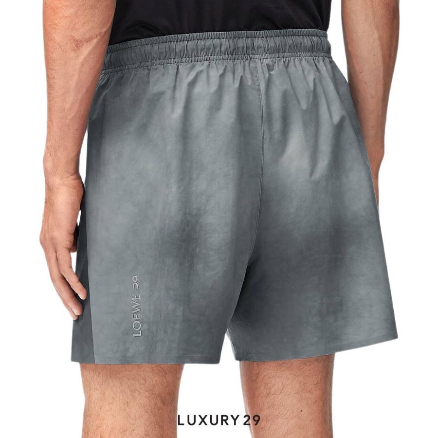 On x Loewe Shorts in technical shell Grey/Multicolour ON