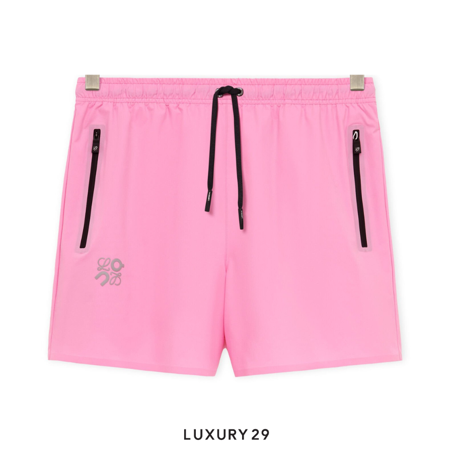 On x Loewe Shorts in technical shell Pink ON