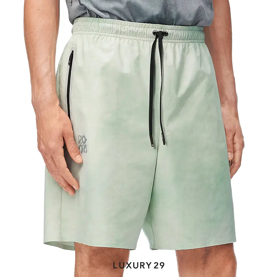 On x Loewe Shorts in technical shell White/Multicolor ON
